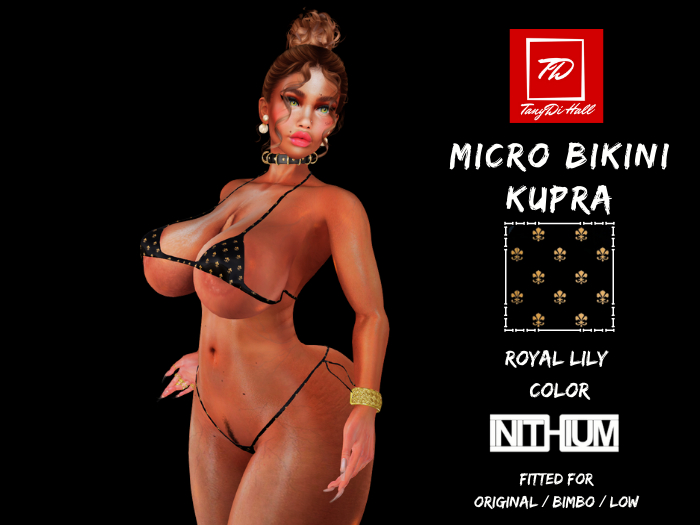 TanyDi [TD] Micro bikini KUPRA - Royal lily color [INITHIUM]