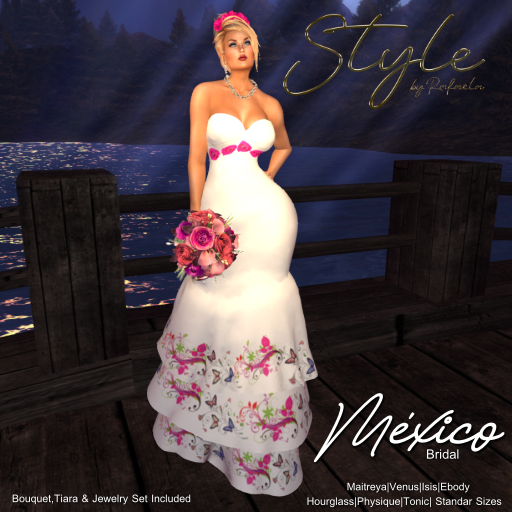 Style by Rafaela Mexico Bridal Gown Set DEMO