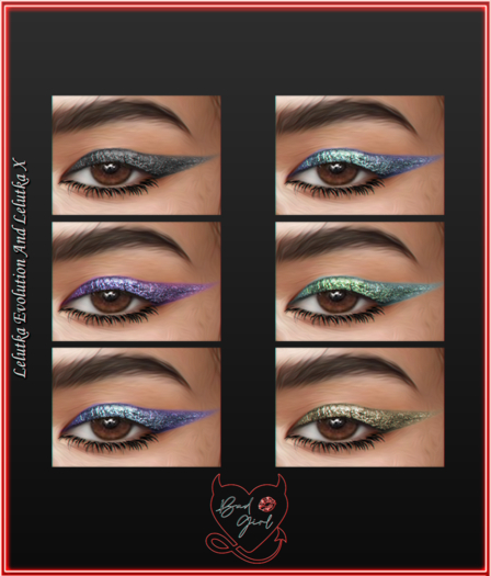 Bad Girl - Disco Eyeshadow - Fatpack