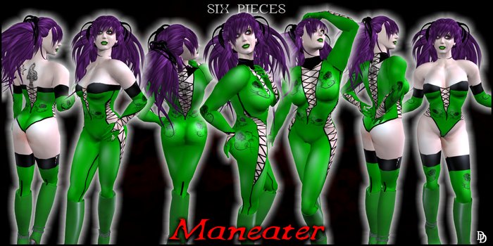 Dare Designs: Maneater - green