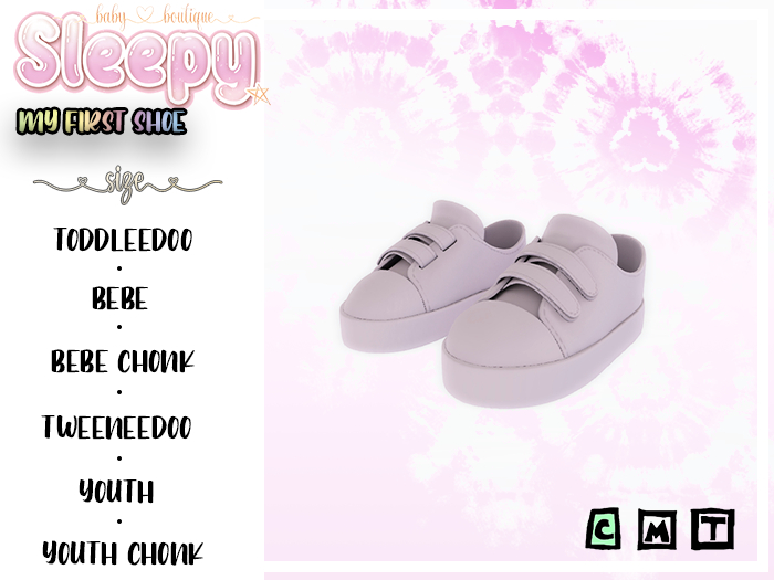 Sleepy Sheep. My First Shoe White