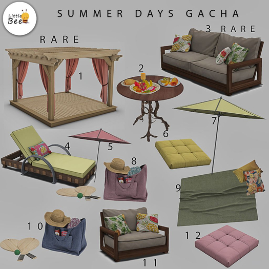 Little Bee Summer Days gacha 9
