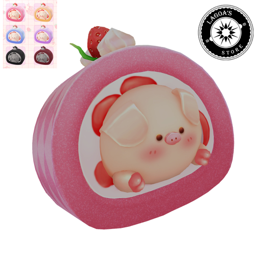 cake roll pig (boxed)