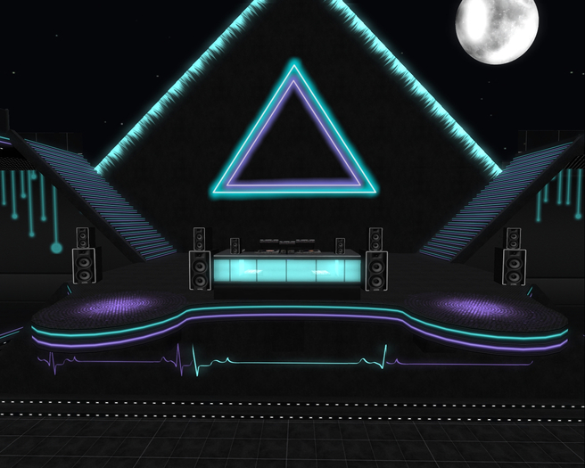 A15 - [Teal & Purple] - Discotheque Disco Club - [ADHIR] - BOX