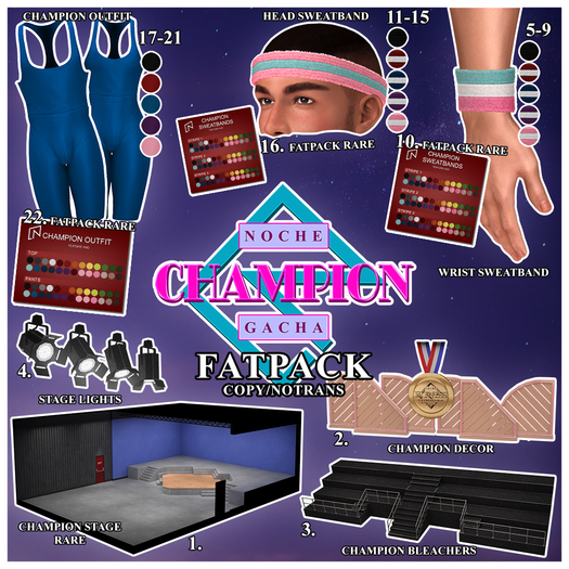 Noche. Champion Fatpack