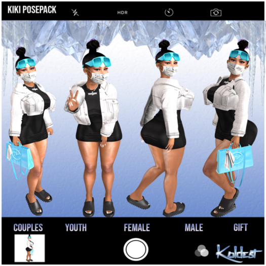 Kold! Kiki Posepack