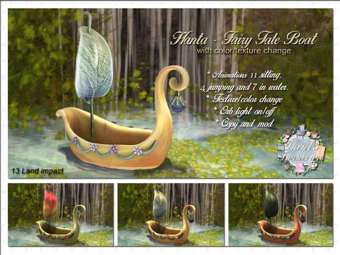 Hnt Furniture - Fairy Tale Boat