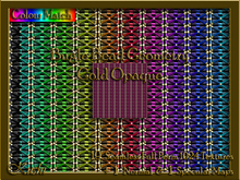 Bugle Bead Geometry Gold Opaque Seamless Texture Set