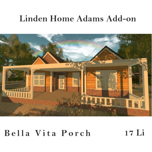 [W&W] Linden Home Adams Front Porch Bella Vita