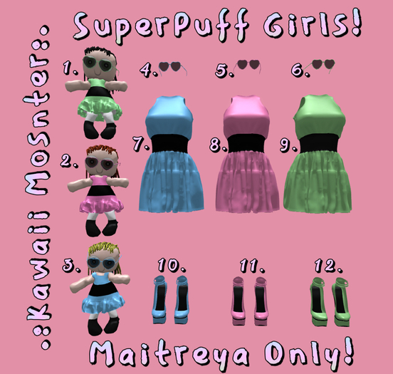 .:KM:. - SupperPuff Girls - Full Set!