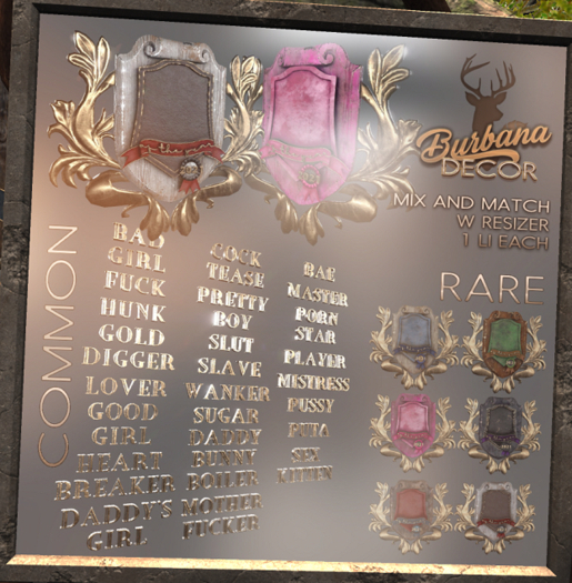 [BB] Of the Year 2021 Award Plaque - 03 RARE