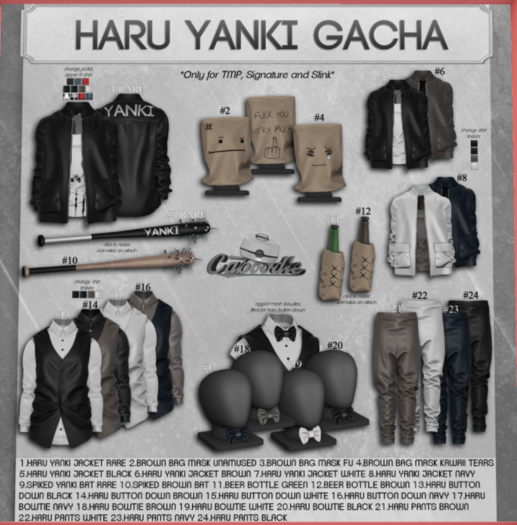 Caboodle - Haru Yanki Jacket - Signature - RARE