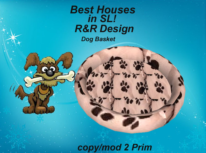 Dog Basket Round