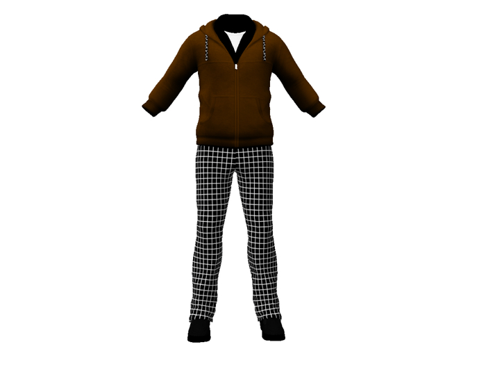 Hooded sweatshirt & Pants set GACHA Box 1