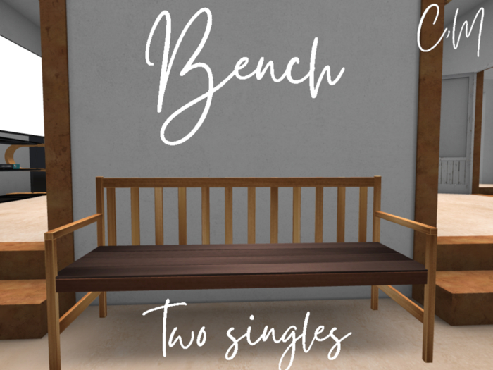 Wood Bench 