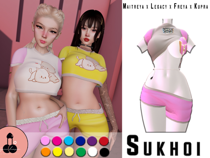 [SH] Sukhoi Nighties Pink