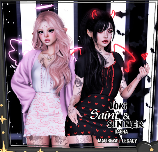 Loki - Saint&Sinner RARE DRESS&CARDIGAN COMPLETE SET (LEGACY)