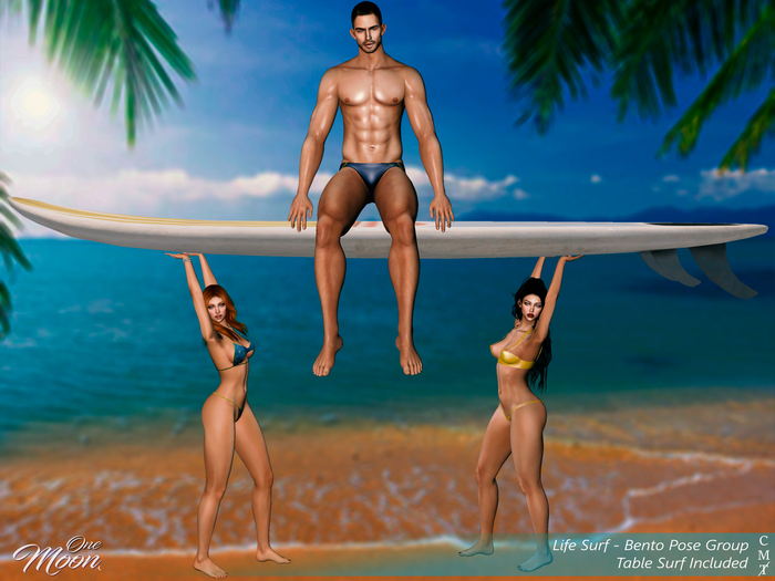 .::One Moon::. Life Surf - Bento Pose Group