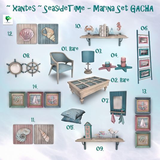 ~ xantes ~ 06. Ladder Picture Frames (BOX)