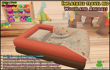 ! Whippersnappers ! - Inflatable Bed WOODLAND ANIMALS