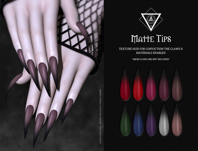 [ Conviction ] The Claws - Matte Tip [Texture HUD]