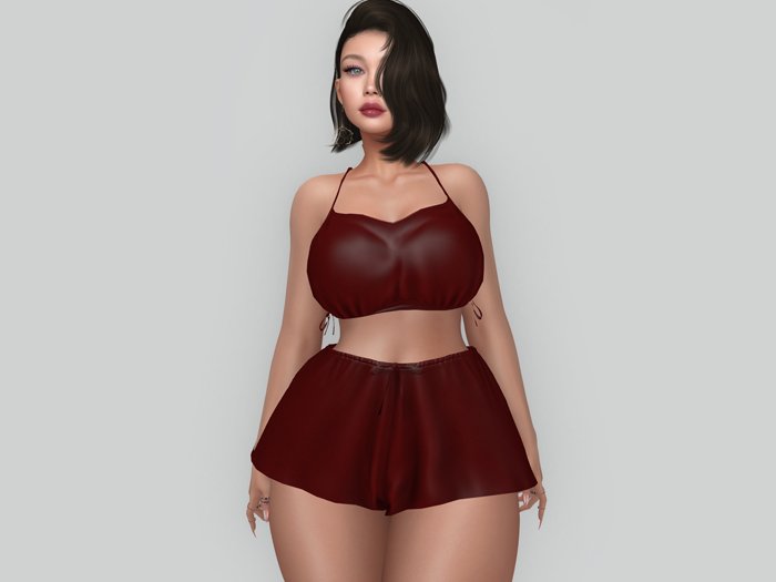 .:Top&Shorts Red legacy.: