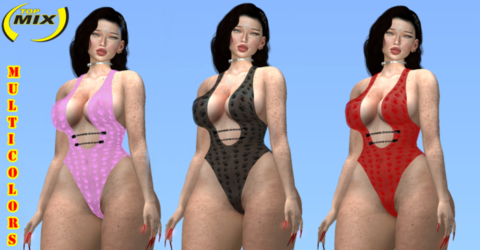 *topmix*bodysuit MULTICOLORS