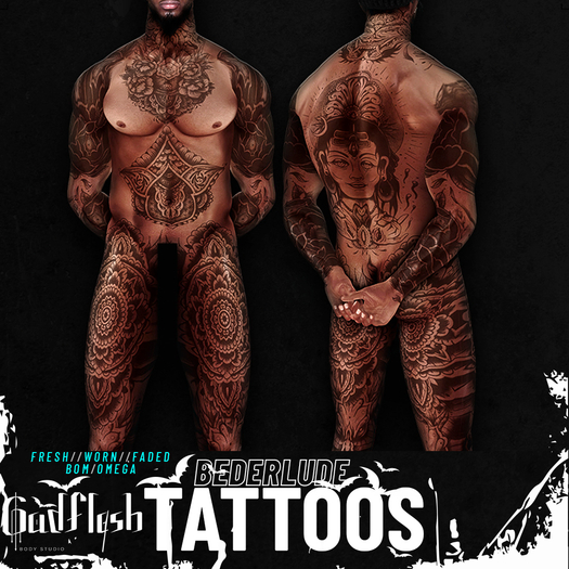 +GODFLESH+ BEDERLUDE TATTOOS 