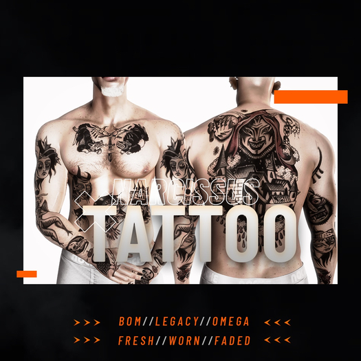 +GODFLESH+ NARCISSUS TATTOO 