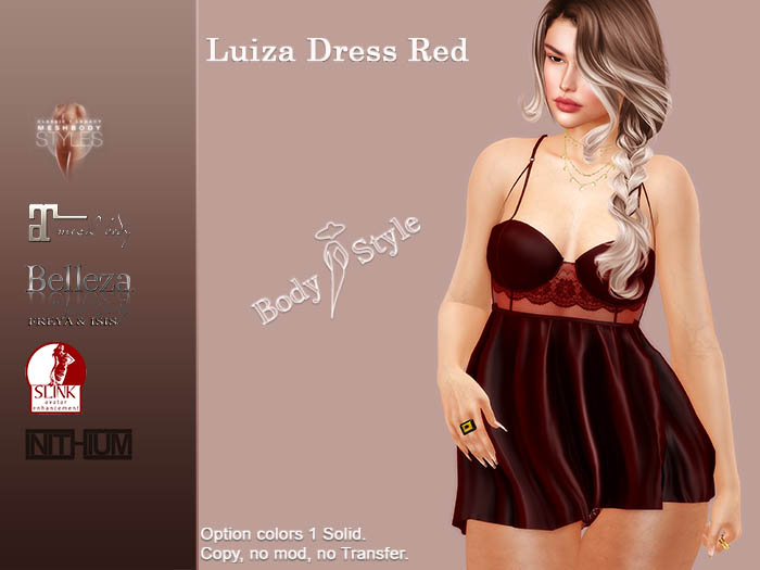 [BS] Body & Style Luiza Dress Red