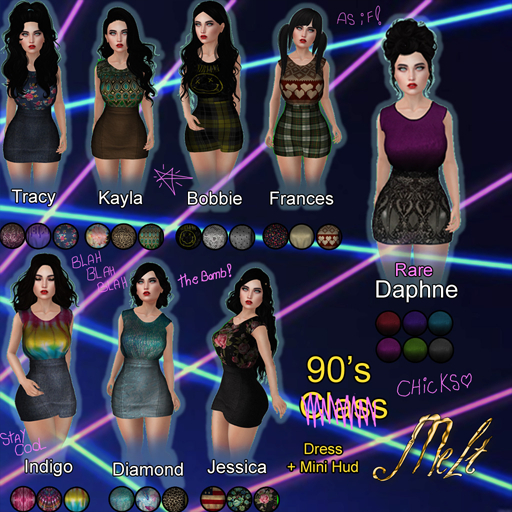 {Melt} 90's Chicks Fatpack