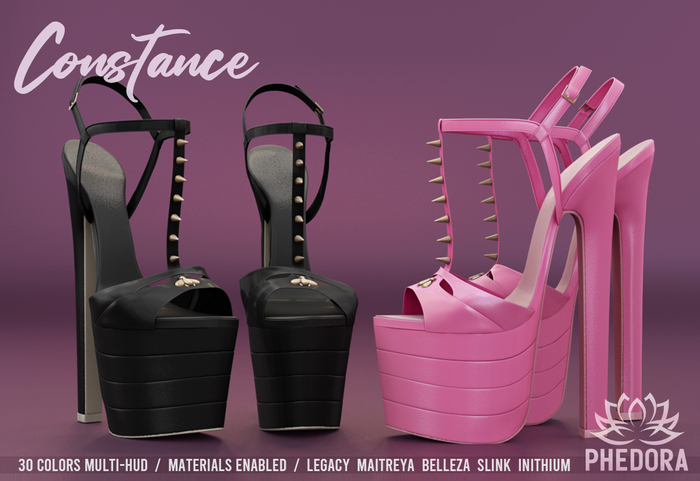 Phedora ~ Constance Platforms 30C. Fatpack{ADD ME <333}