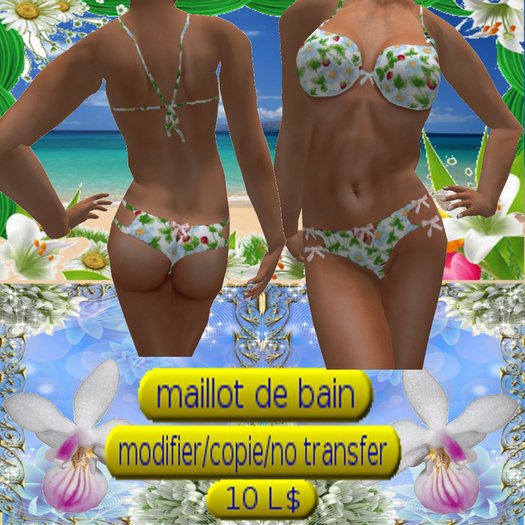 bikini fraise des bois
