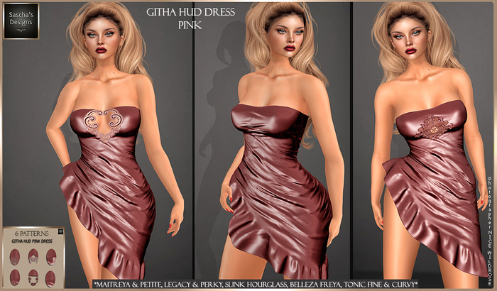 SAS - Githa Pink HUD Dress (MB)