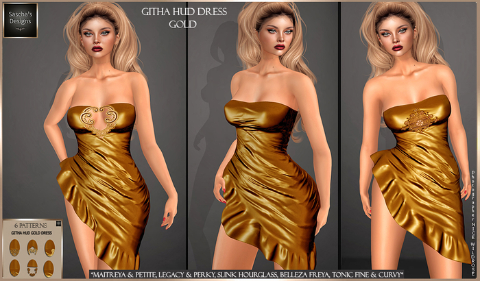 SAS - Githa Gold HUD Dress (MB) 