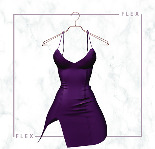 FLEX. Ida dress - purple