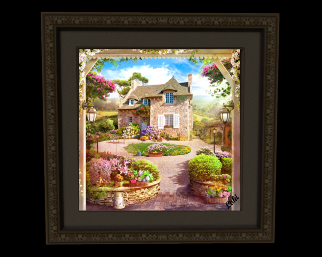 Cottage in the Country Art