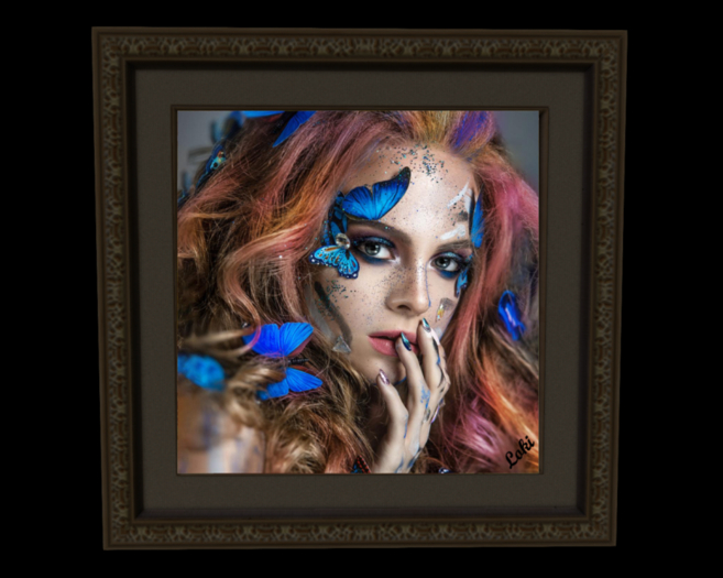 Butterfly Woman Art
