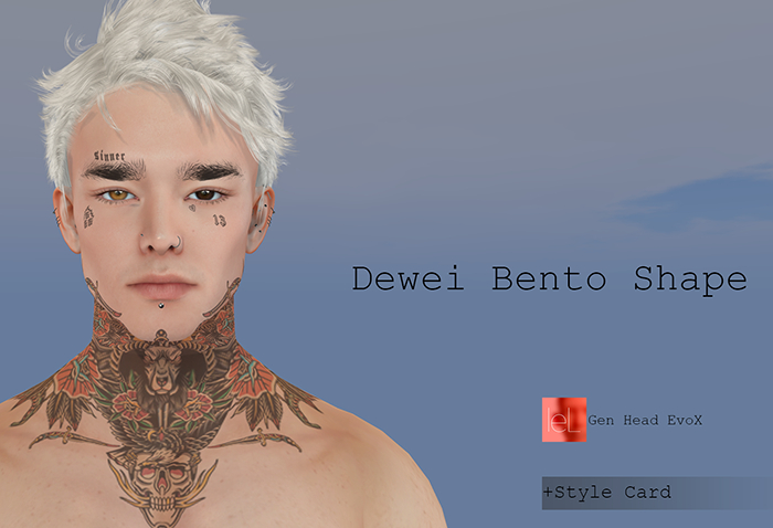 TFS - Dewei Bento Shape LELUTKA GEN HEAD EVOX