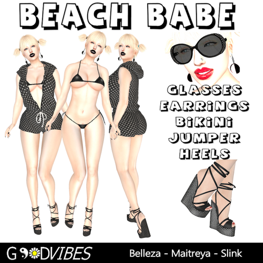 Beach Babe Black 