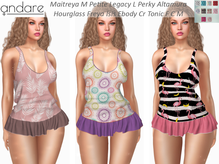 Andare - Randi Top or Dress FATPACK DEMO