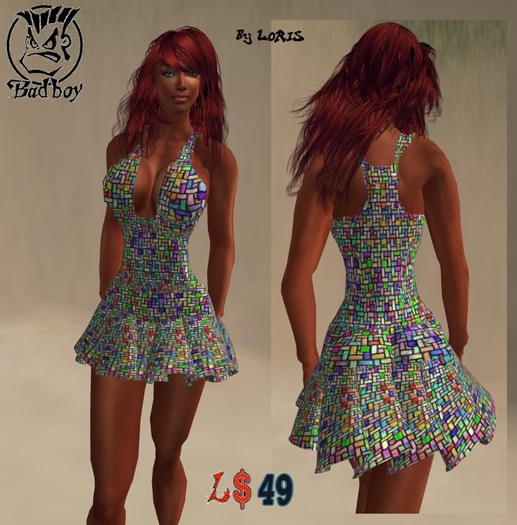Mosaic dress
