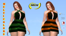 *topmix*DRESS MIA MULTICOLORS