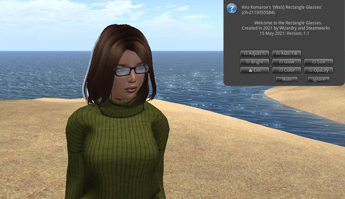 [WaS] Rectangle Glasses