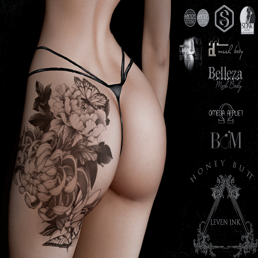 Leven Ink Tattoo - Honey Butt