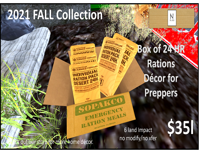 The MRE Box - Desert 24H Rations