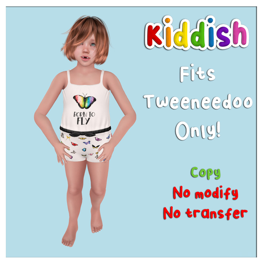 Kiddish Tweeneedoo Born to Fly Romper
