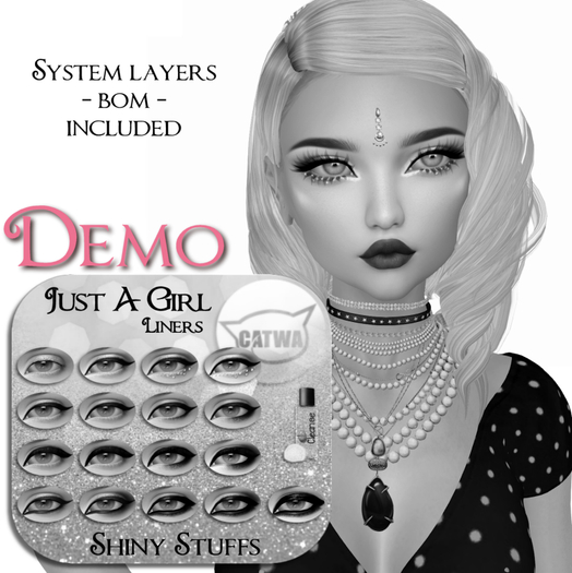 ~Shiny Stuffs~ DEMO CATWA Just A Girl Appliers 