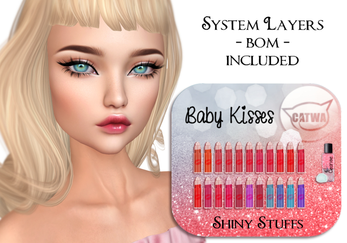 ~Shiny Stuffs~ CATWA Baby Kisses  Appliers 