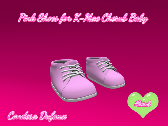 Pink Shoes Cherub